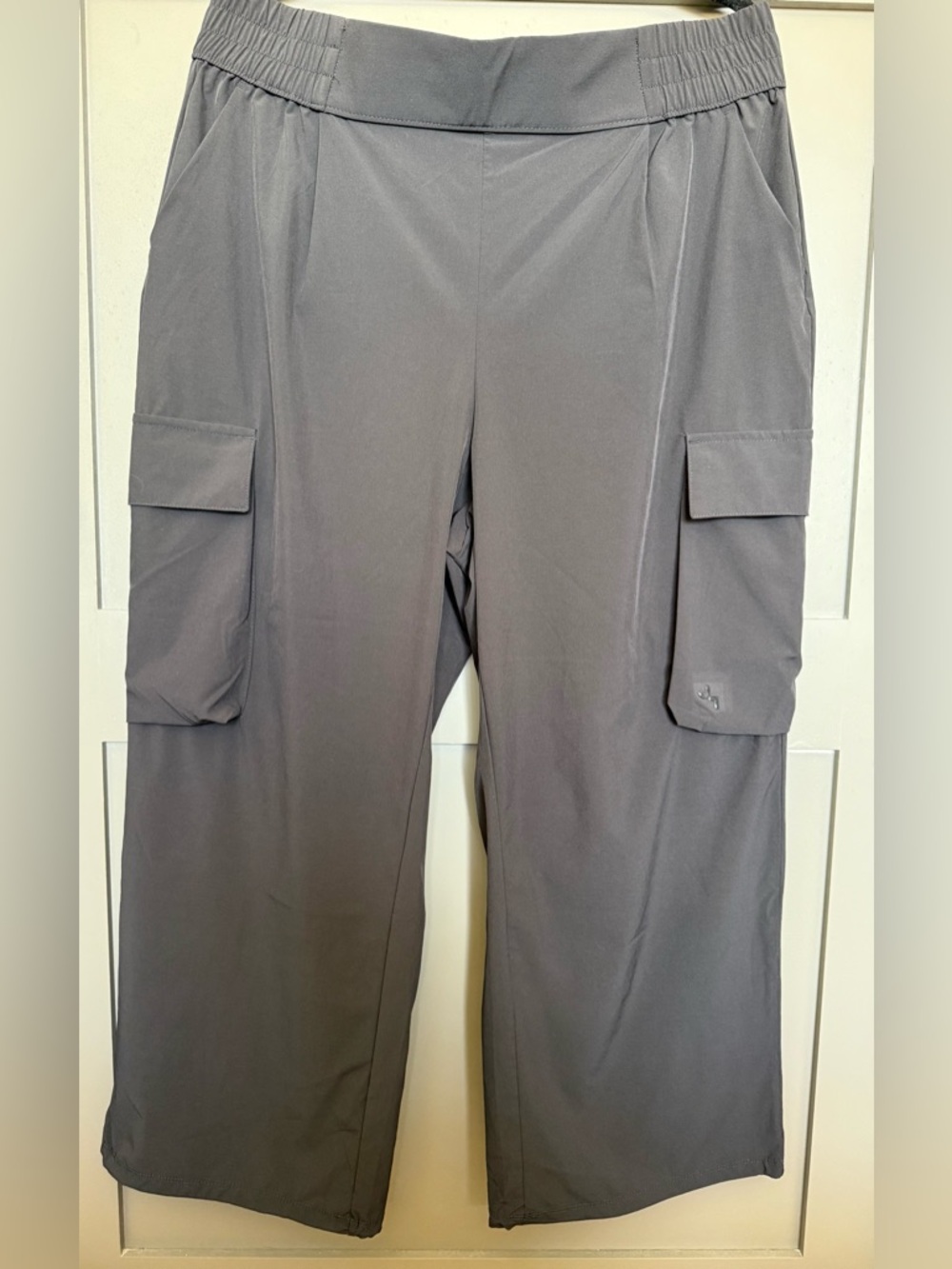 JoyLab Black Wide-Leg Cargo Pants